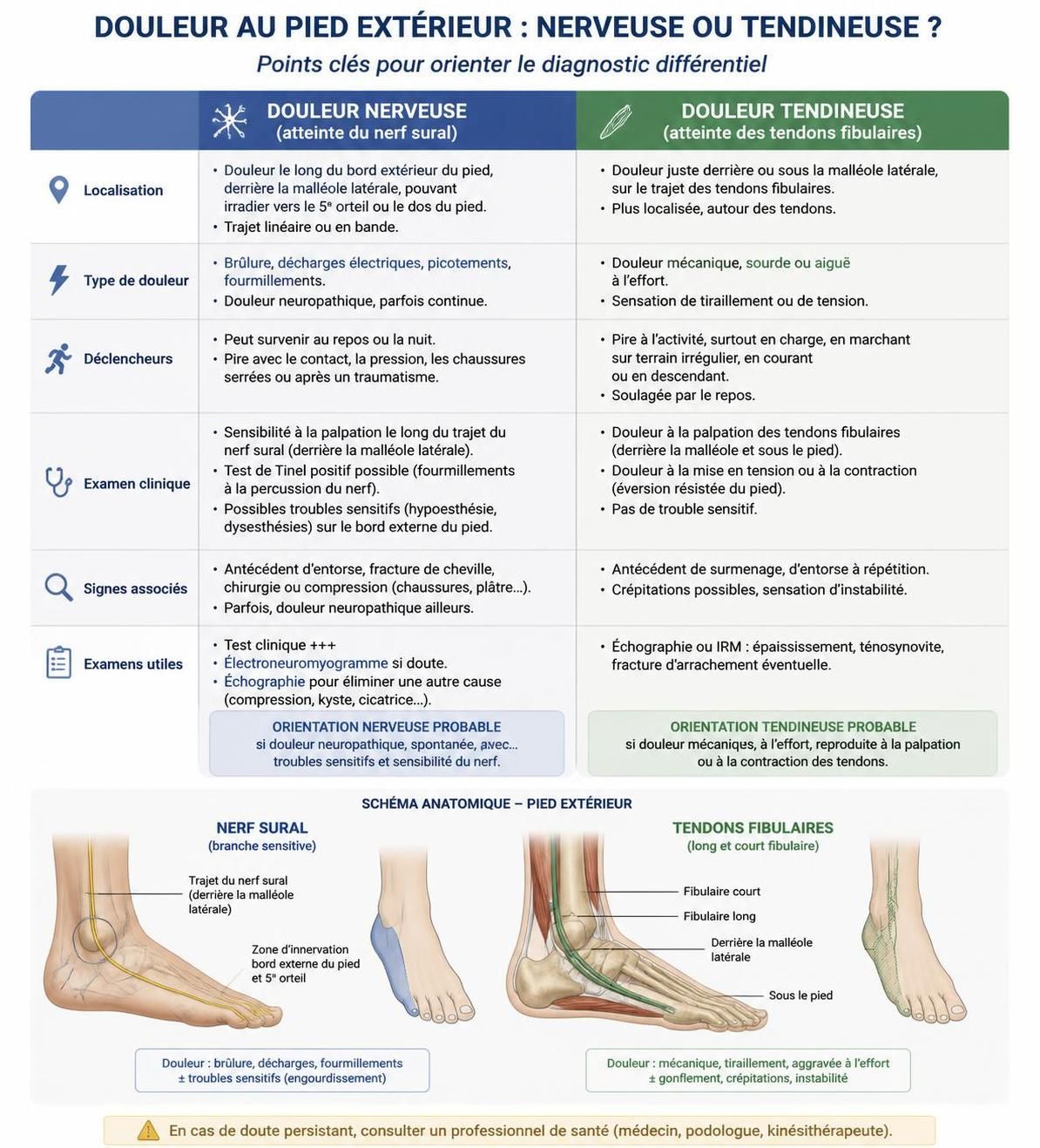 découvrez les causes courantes de la douleur au pied extérieur, les symptômes à surveiller et des solutions efficaces pour soulager et prévenir cette gêne.