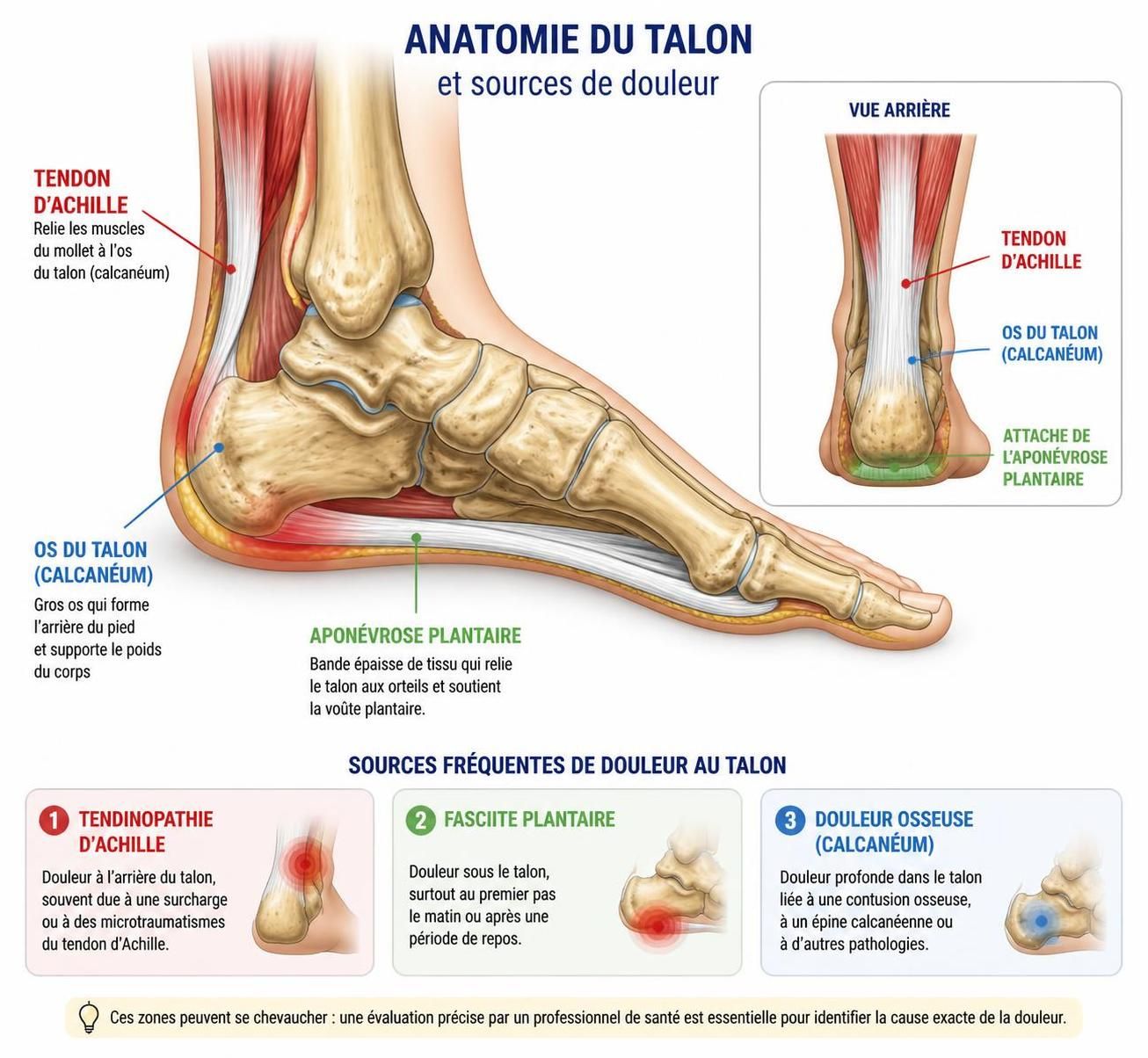 découvrez les causes courantes, les symptômes et les solutions efficaces pour soulager la douleur au talon du pied. conseils pratiques et traitements adaptés pour retrouver votre confort.