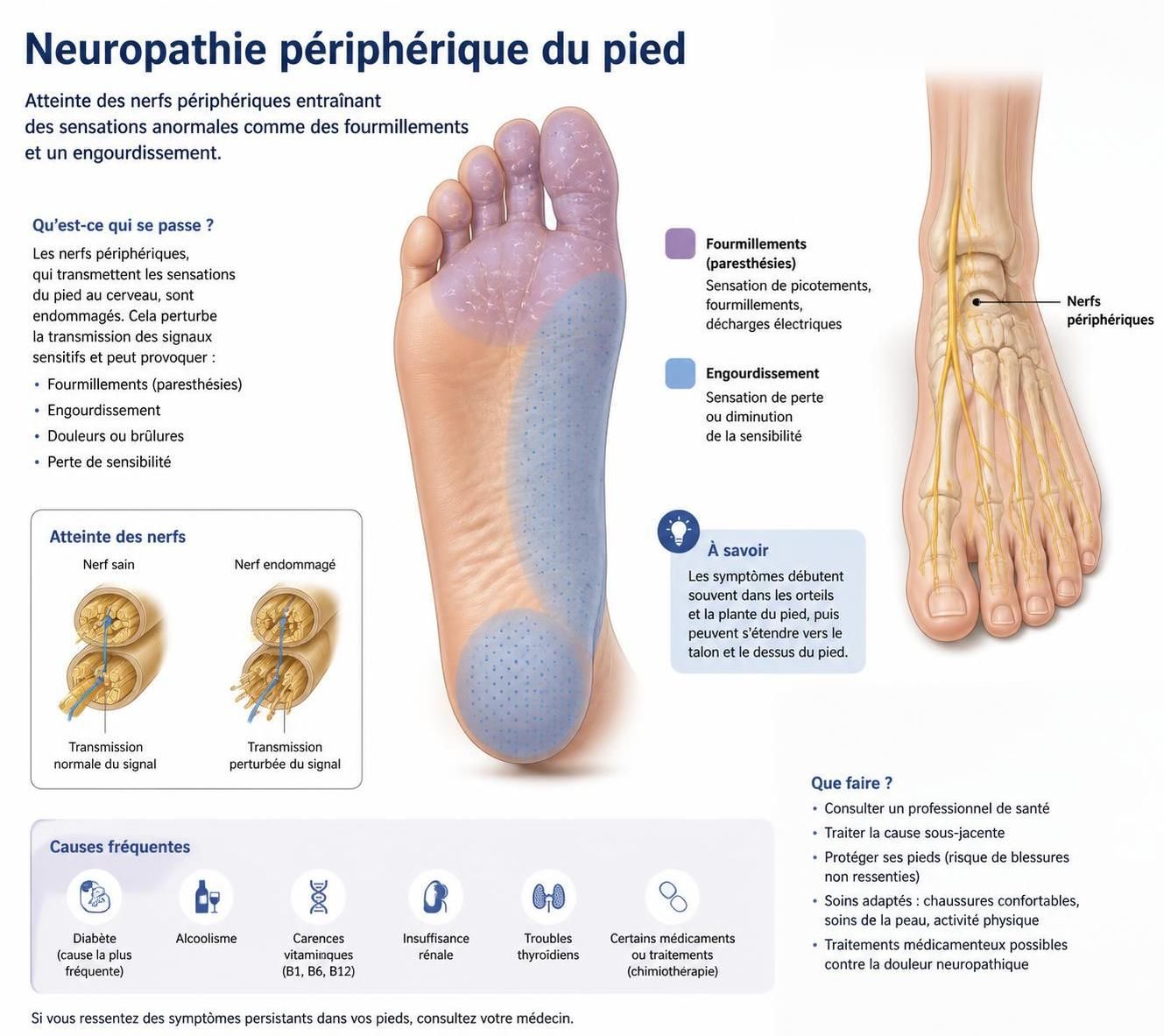découvrez les causes courantes des douleurs aux pieds et apprenez des astuces efficaces pour soulager les tensions et retrouver confort et bien-être.