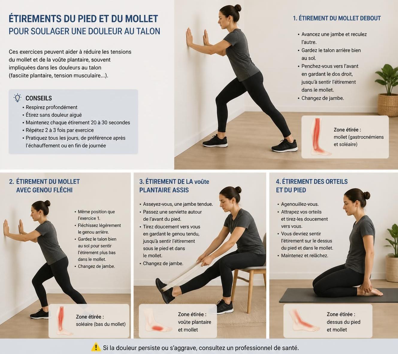 découvrez les causes, symptômes et solutions efficaces pour soulager la douleur au talon arrière et retrouver votre confort au quotidien.