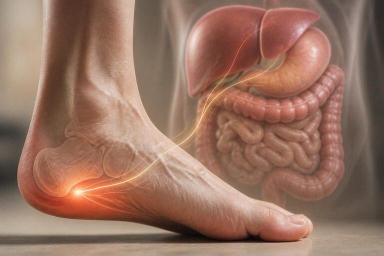 découvrez comment l'épine calcanéenne peut être liée à la santé du foie et des intestins, et comprenez les interactions entre ces conditions pour mieux prendre soin de votre corps.