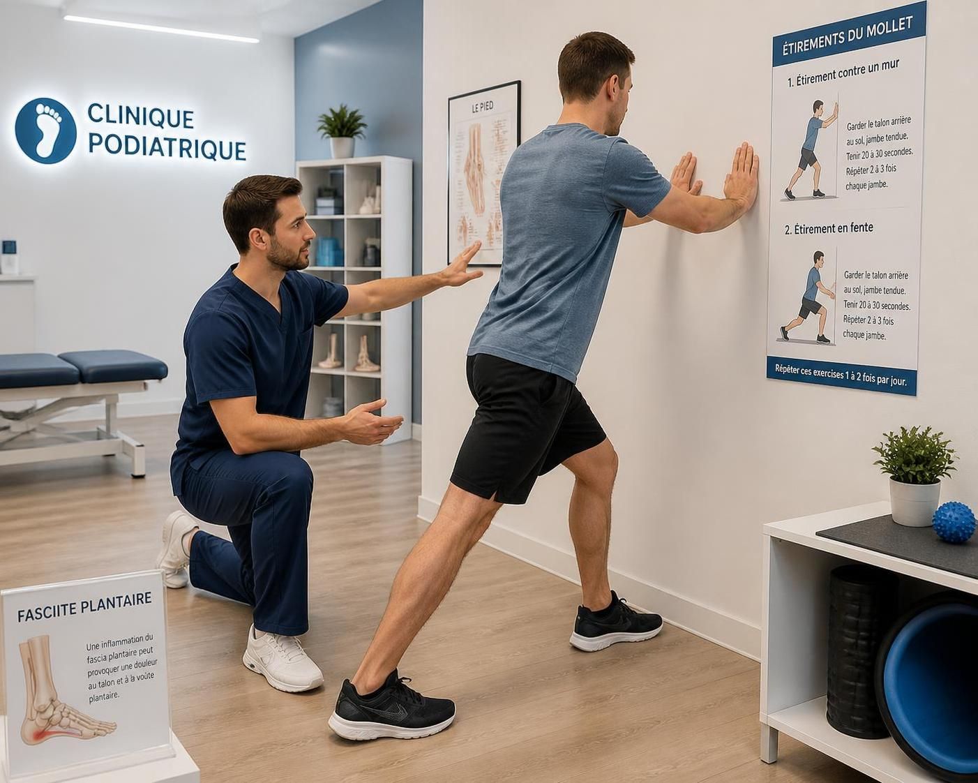 découvrez des exercices efficaces pour soulager la fasciite plantaire et retrouver un confort optimal au quotidien. suivez nos conseils simples et adaptés pour apaiser la douleur et améliorer votre mobilité.