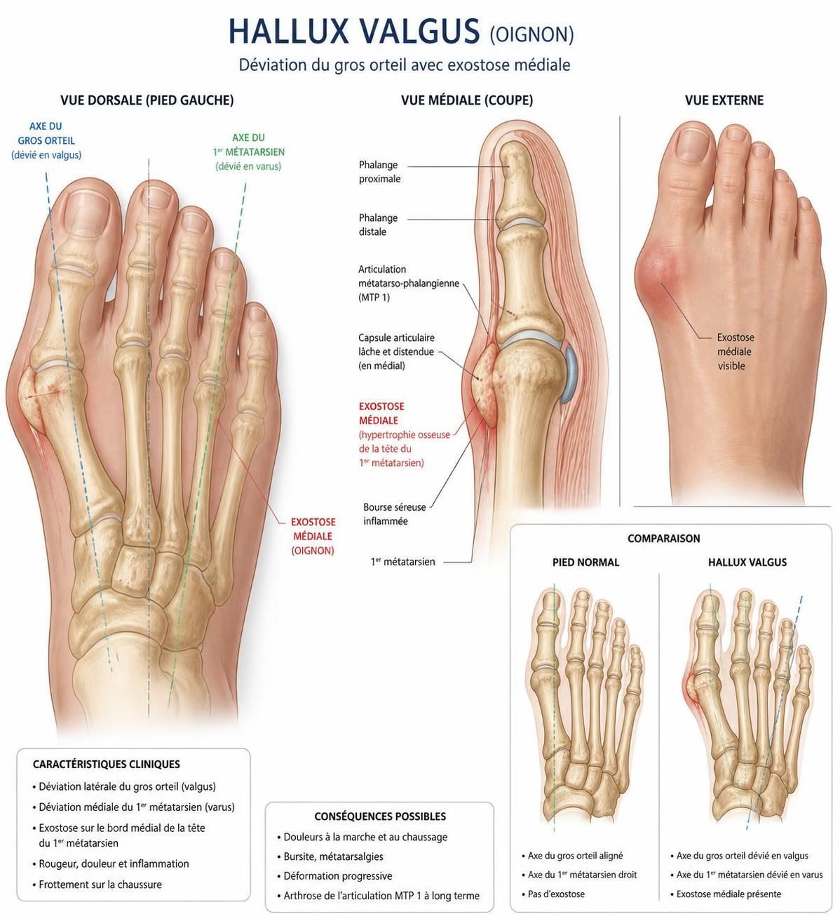 découvrez les causes courantes des douleurs liées à l'hallux valgus et les méthodes efficaces pour les soulager, afin d'améliorer votre confort au quotidien.