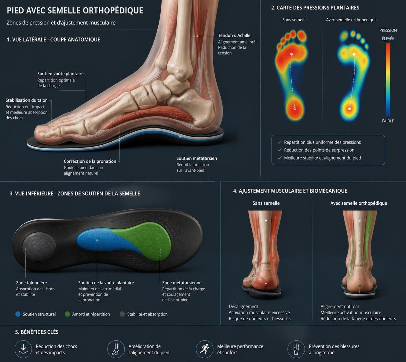 découvrez les effets secondaires possibles des semelles orthopédiques, leurs impacts sur la santé des pieds et comment les utiliser correctement pour un confort optimal.