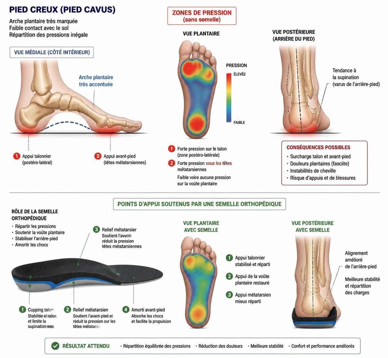 découvrez comment choisir les meilleures semelles pour pieds creux afin d'assurer un confort optimal et un soutien adapté à votre morphologie.