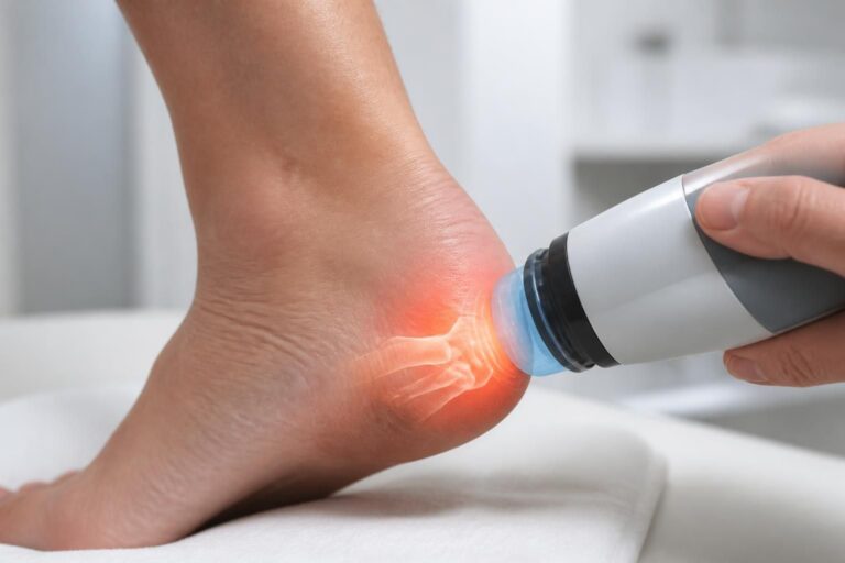 découvrez comment la thérapie par onde de choc soulage efficacement la douleur liée à l'épine calcanéenne, une méthode innovante et non invasive pour retrouver confort et mobilité.