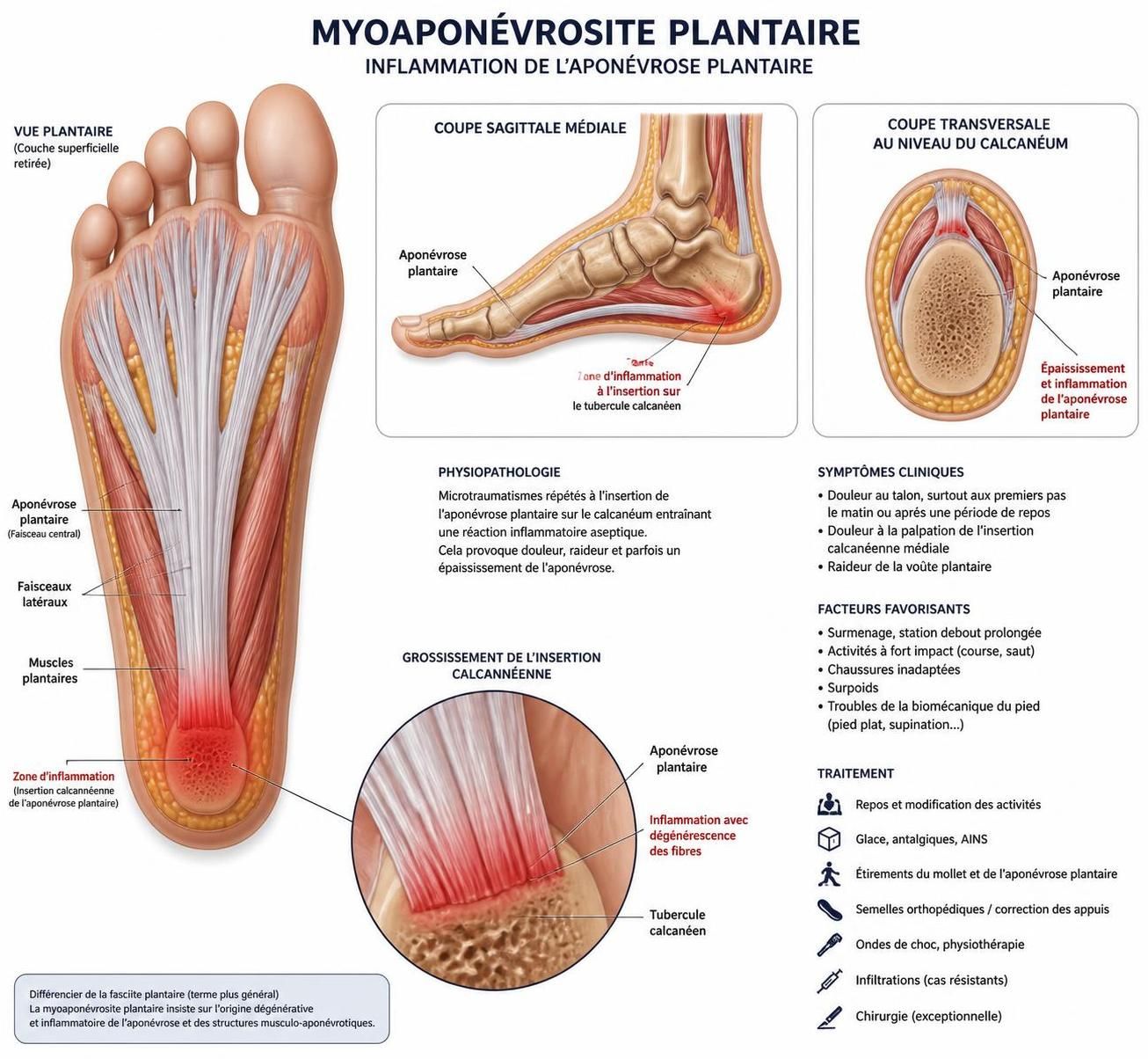 découvrez tout sur la myoaponévrosite plantaire : ses causes, ses symptômes et les traitements efficaces pour soulager la douleur et améliorer votre confort au quotidien.
