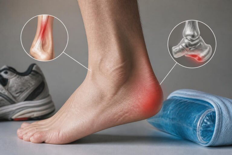 découvrez les causes, symptômes et traitements efficaces pour soulager la douleur à l'arrière du talon et retrouver votre confort au quotidien.
