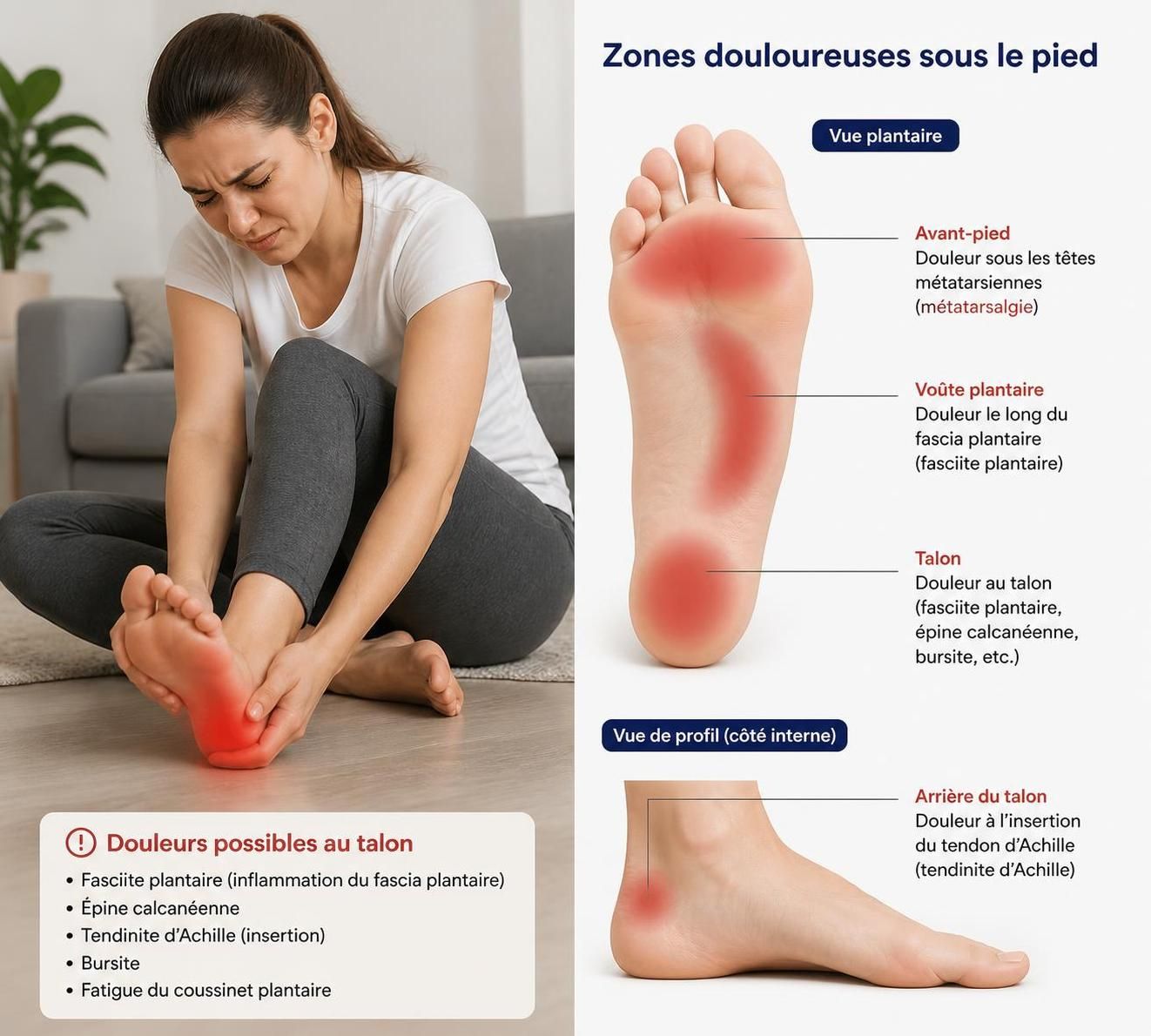 découvrez tout sur l'épine calcanéenne : causes, symptômes, et traitements efficaces pour soulager cette douleur au talon et retrouver votre confort au quotidien.